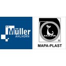 MAPA-PLAST Filzzuschnitt 200 x 100 mm, Braun, 1 St�ck