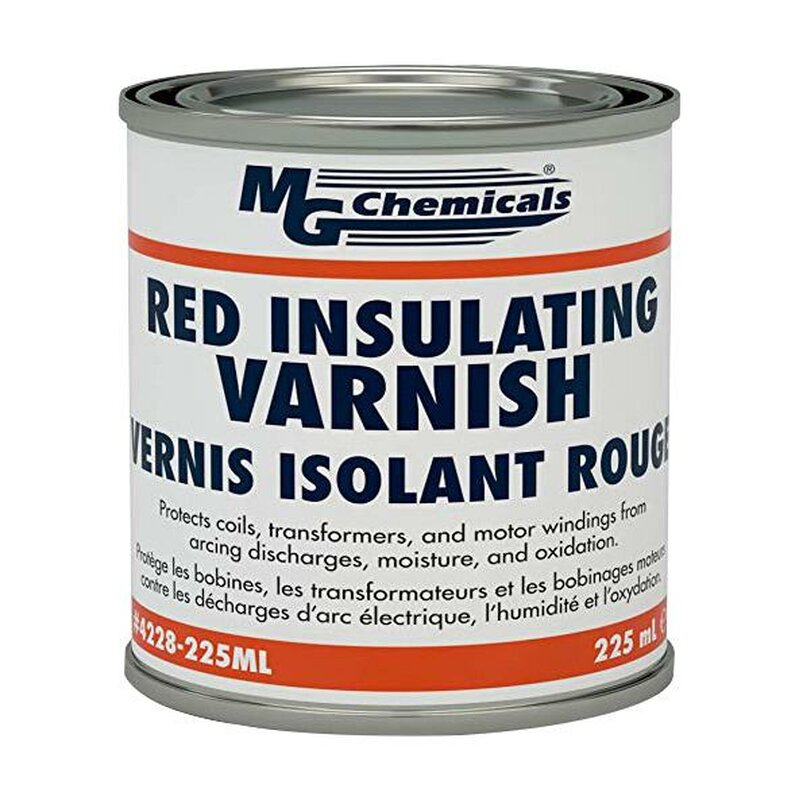 4228-225ML MG Chemicals 4228 Roter GLPT-Isolierlack, Klasse H Wrmeschutz, 225 ml