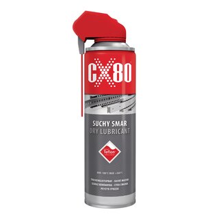 CX80 Teflon Trockenes Schmiermittel 500 ml Spray PTFE...