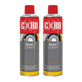 2x CX80 Bremsenreiniger 600 ml Spray Teilereiniger...
