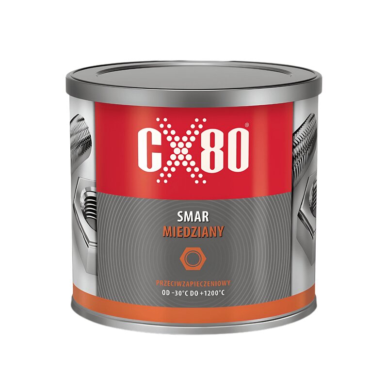 CX80 Kupferschmiermittel 500g Kupferpaste Kupferfett Bremsenpaste -30C - 1200C
