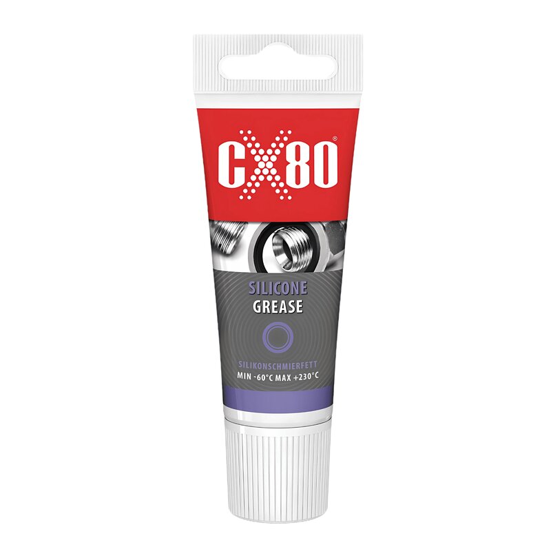 CX80 Silikonschmiermittel 40g Gummi Schmierfett Schmierstoff -60C bis +230C