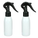 2x PET Sprhflasche 100ml 200ml 500ml 1000ml leer Zerstuber lebensmittelecht