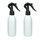 2x PET Spr�hflasche 100ml 200ml 500ml 1000ml leer Zerst�uber lebensmittelecht 2x 1000ml