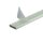GFK Flachprofil Glasfaser Flachstange Segellatte versch. Abmessungen, 1-2m Lnge 5,0 x 3,0 mm (Wei) 1000 mm