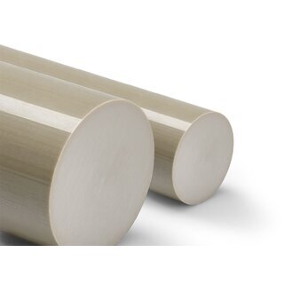 PEEK Rundstab Polyetheretherketon Natur/Beige 5-100mm...