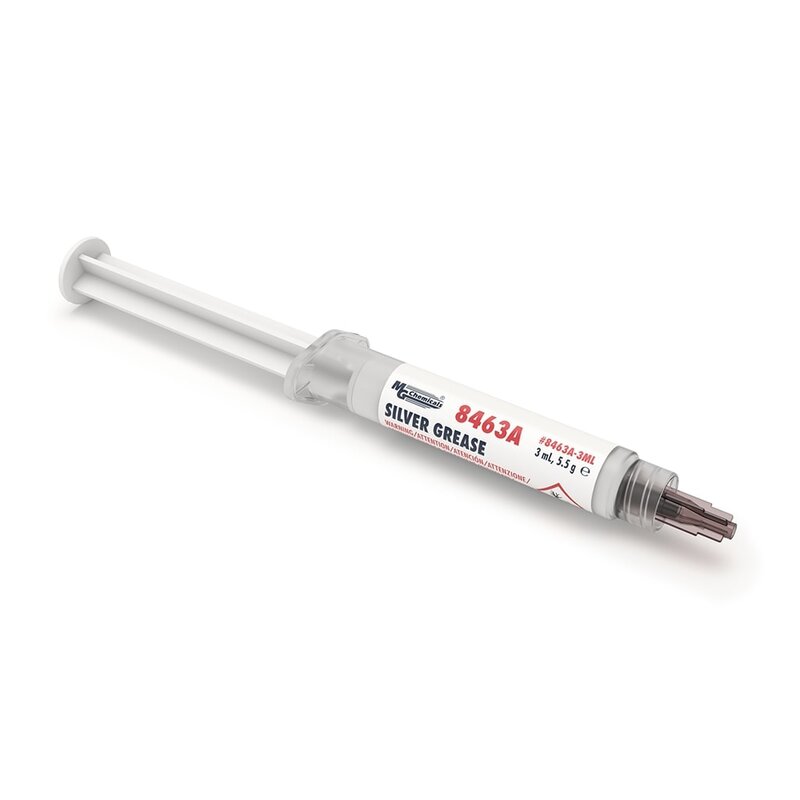 MG Chemicales 8463A-3ML Silber leitfhiges Fett, 5,5g
