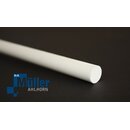 GFK-Vollstab Natur (Polyester) - 25mm, 1000 mm lnge