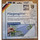 MAPA-Plast Fliegengitter Wei� / Anthrazit -0,60 Meter x 2,10 Meter-Anthrazit