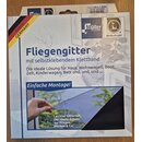 MAPA-Plast Fliegengitter Wei� / Anthrazit - 1,50 Meter x 1,80 Meter-Wei�