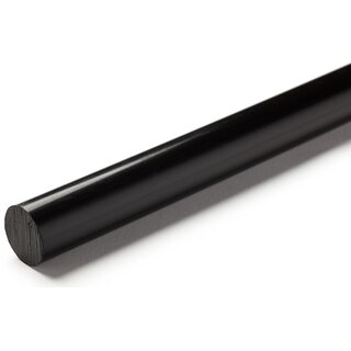 PE-UHMW-Rundstab-Schwarz- 15-200mm Durchmesser-1Meter L�nge