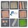 NEU WPC Terassenfliesen 30x30com Kunststoff Balkon Garten Dielen-Neues Klicksystem- Grau - Standard-1 St�ck