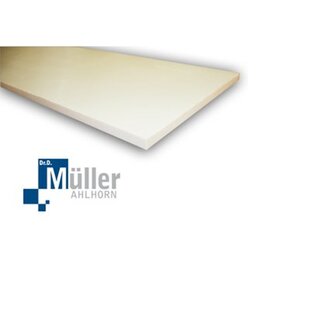 GRP plate, white &ndash; 296 x 150 mm, 5 mm thick UP GM...