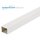 0010-RI45020-0075 PVC Vierkantrohr - 7,5 x 1 mm - Wei