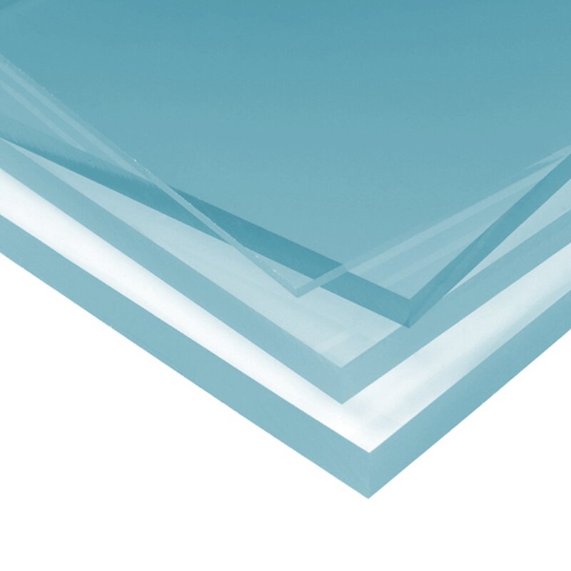 0120-PMMA-0500-0500-T PMMA Platte 500 x 500 x 12,0 mm PMMA Transparent Plexiglas