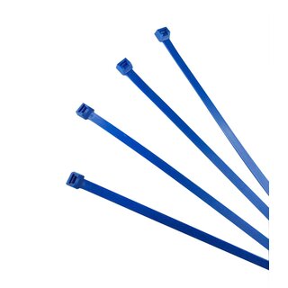 Cable ties industrial quality blue 728  x 12,7 mm, Nylon...
