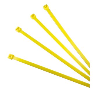 Cable ties industrial quality yellow 728  x 12,7 mm,...
